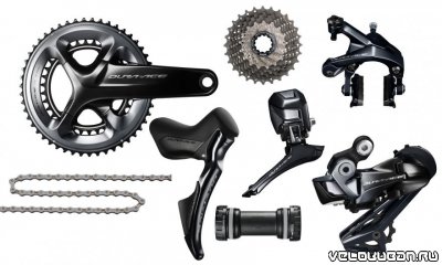 Шоссейные комплектации Shimano