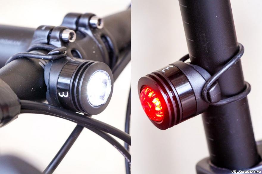 Комплект переднего и заднего фонарей BBB SpyCombo USB Front and Rear Light Set.