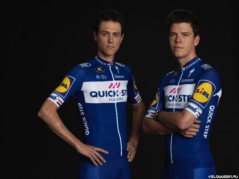 Велоформа команды Quick Step Floors на 2018 год