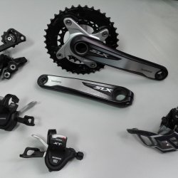 Трансмиссия Shimano XT/SLX/Deore 2/3x10 (есть варианты)