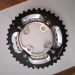 Новые звёзды shimano xt 38t,26t, 2 комплекта за 2500